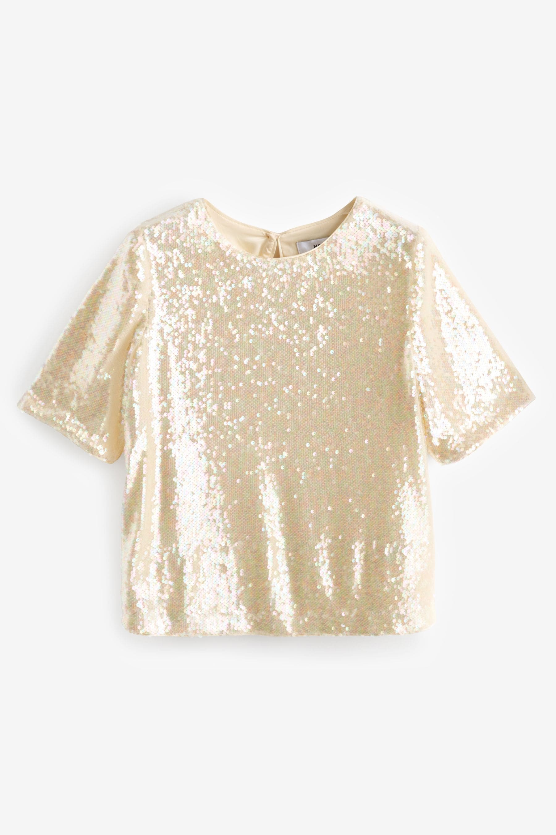 Cream fashion sequin