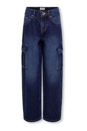 ONLY KIDS Wide Leg Cargo Jeans - Image 1 of 2