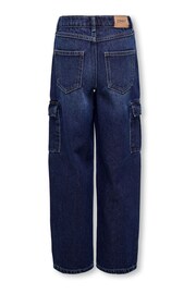 ONLY KIDS Wide Leg Cargo Jeans - Image 2 of 2