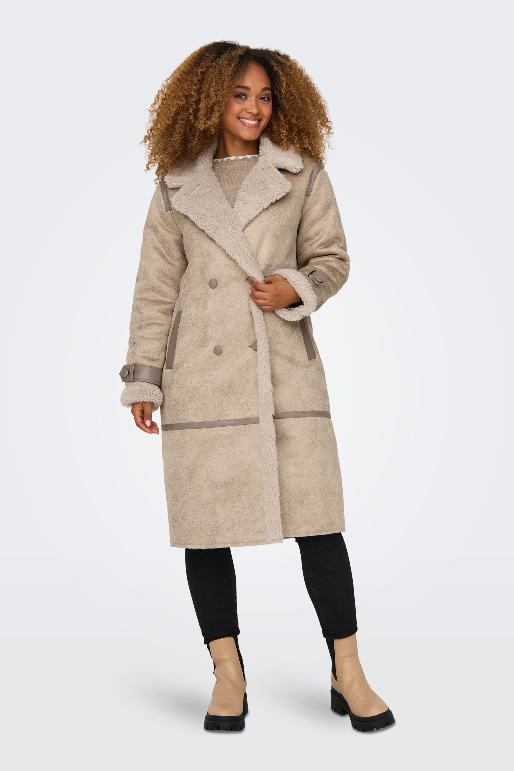 Aviator teddy coat hotsell