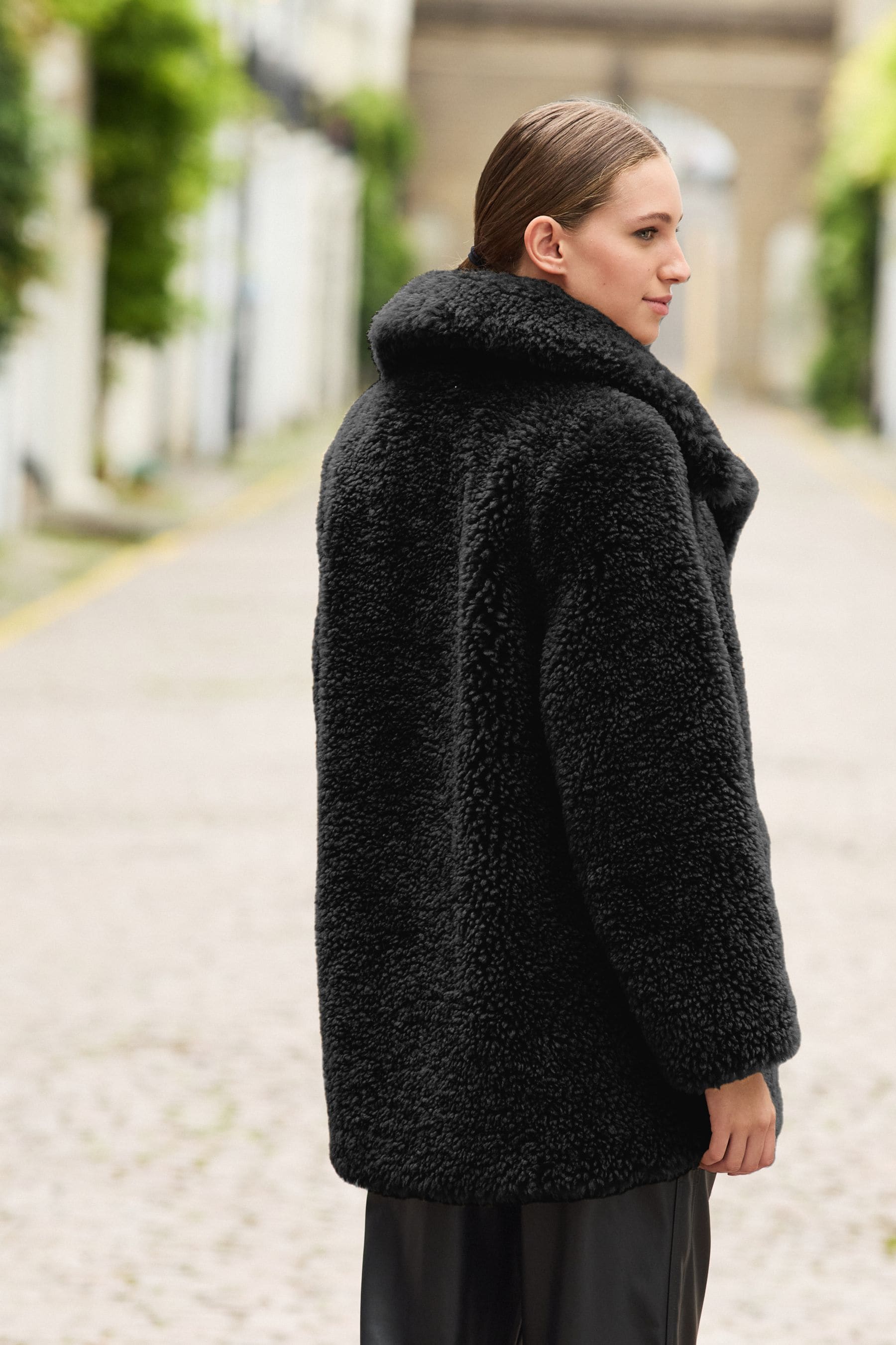 Next teddy borg coat online