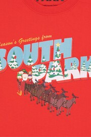 Vanilla Underground Red South Park Mens Xmas T-Shirt - Image 2 of 5