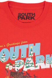 Vanilla Underground Red South Park Mens Xmas T-Shirt - Image 5 of 5