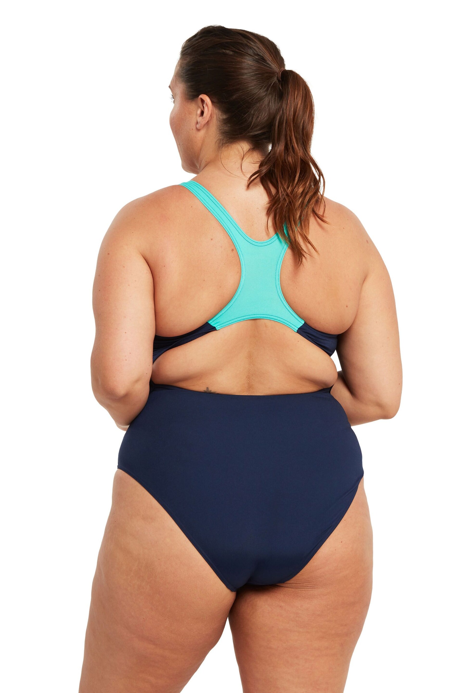 Zoggs Actionback Supportive One Piece Swimsuit - Image 4 of 8