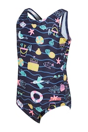 Zoggs Girls Scoopback One Piece Swimsuit - Image 4 of 5