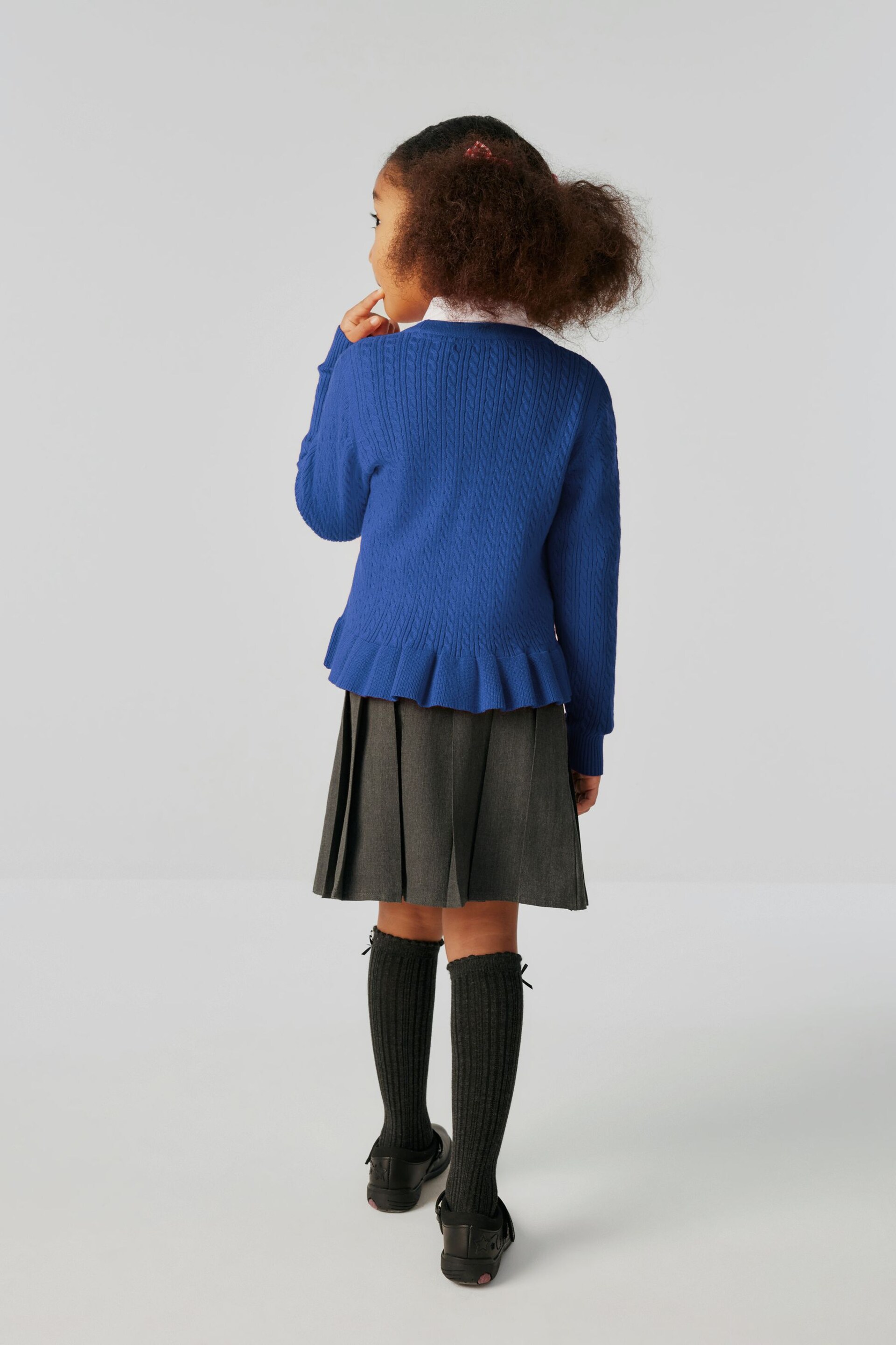 Clarks Blue Cardigan - Image 3 of 3