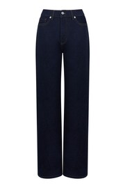 French Connection Stretch Wide Flare Denim Trousers - Image 4 of 4