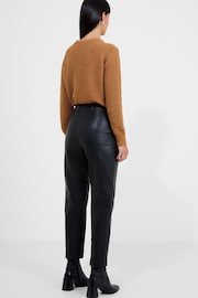 French Connection Connie Leather Trousers - Image 2 of 4