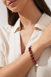 Red Bead Stretch Bracelet - Image 1 of 3