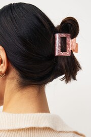 Pink Resin Hair Claw Clip - Image 1 of 4