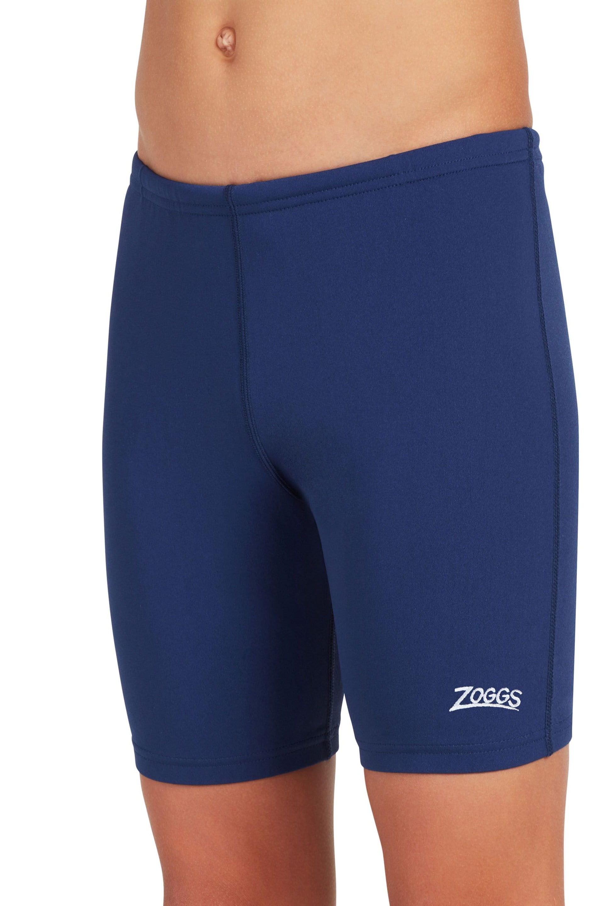 Zoggs Boys Blue Cottesloe Mid Jammer, Eco Fabric Swimwear - Image 1 of 3