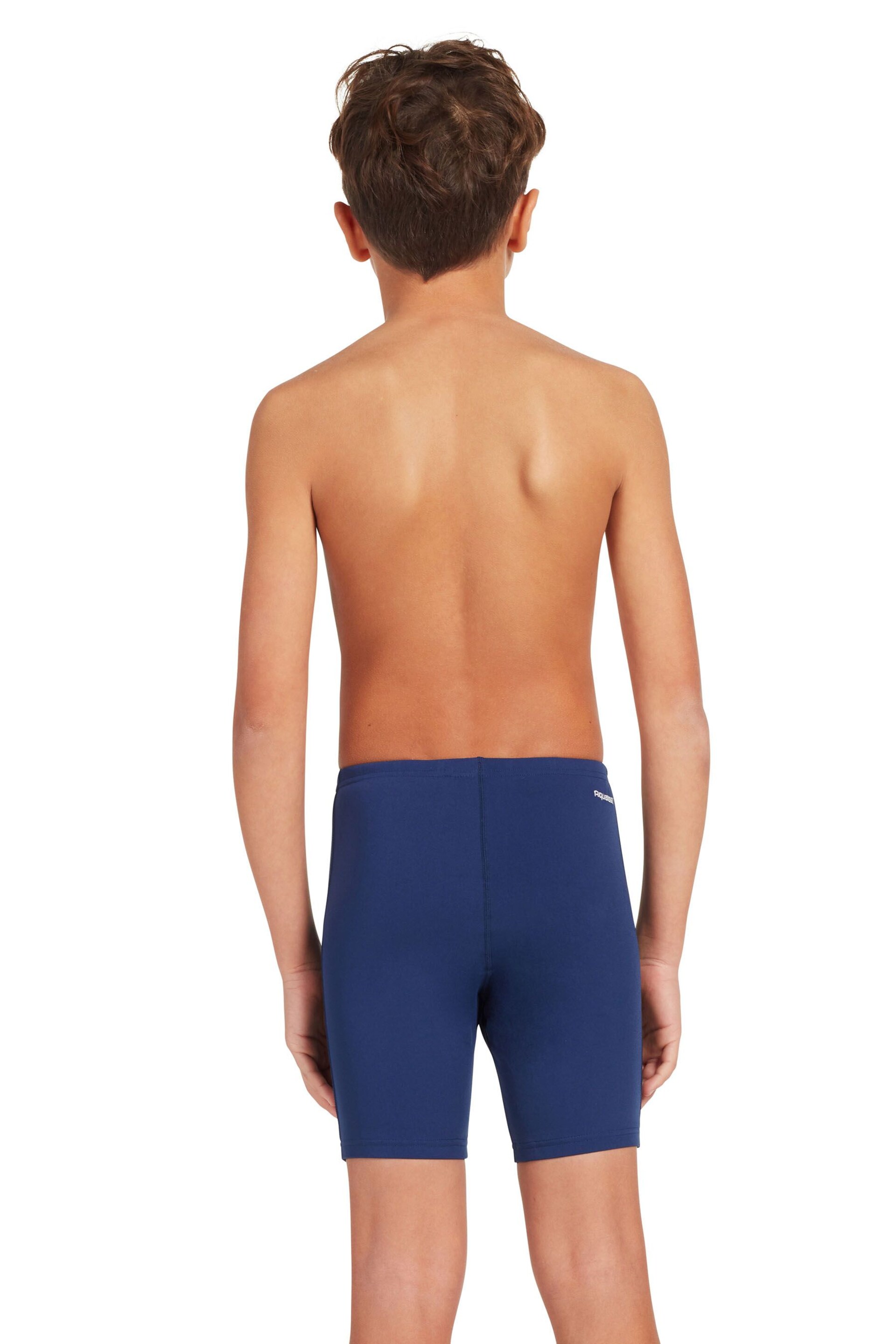 Zoggs Boys Blue Cottesloe Mid Jammer, Eco Fabric Swimwear - Image 3 of 3