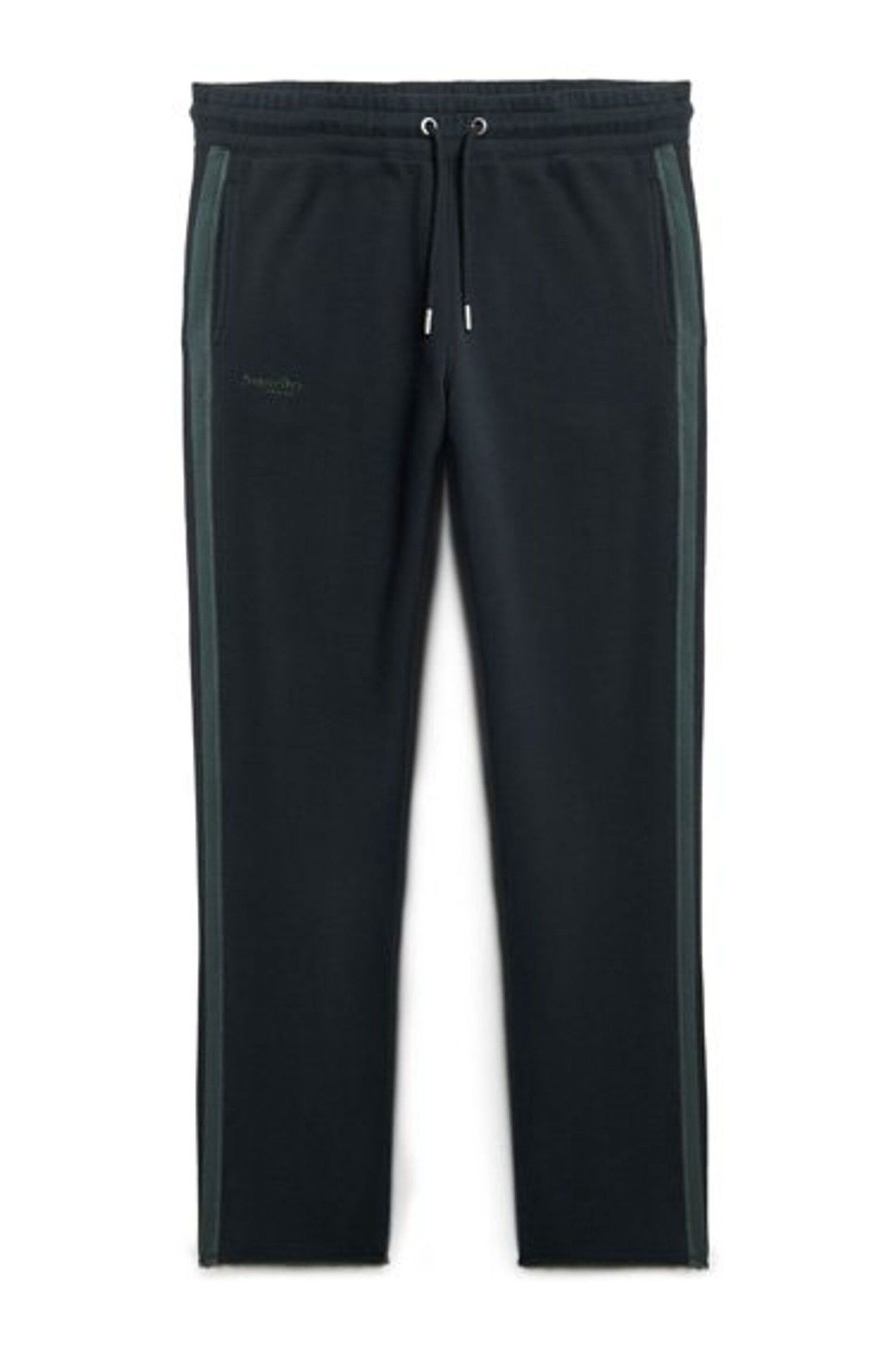 Superdry Black Essential Straight Joggers - Image 4 of 6