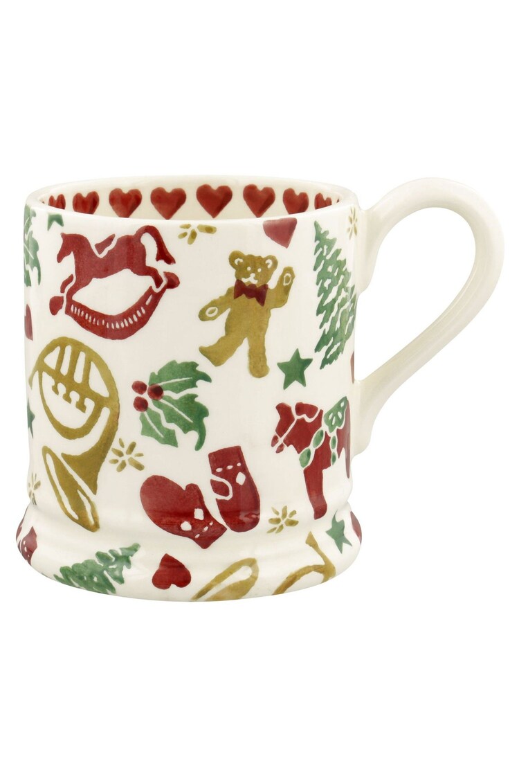Buy Emma Bridgewater Cream Christmas Celebration 1/2 Pint Mug from Next