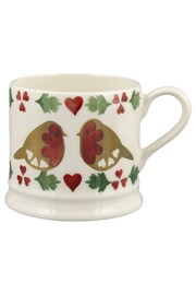Emma Bridgewater Cream Christmas Joy Small Mug - Image 1 of 4