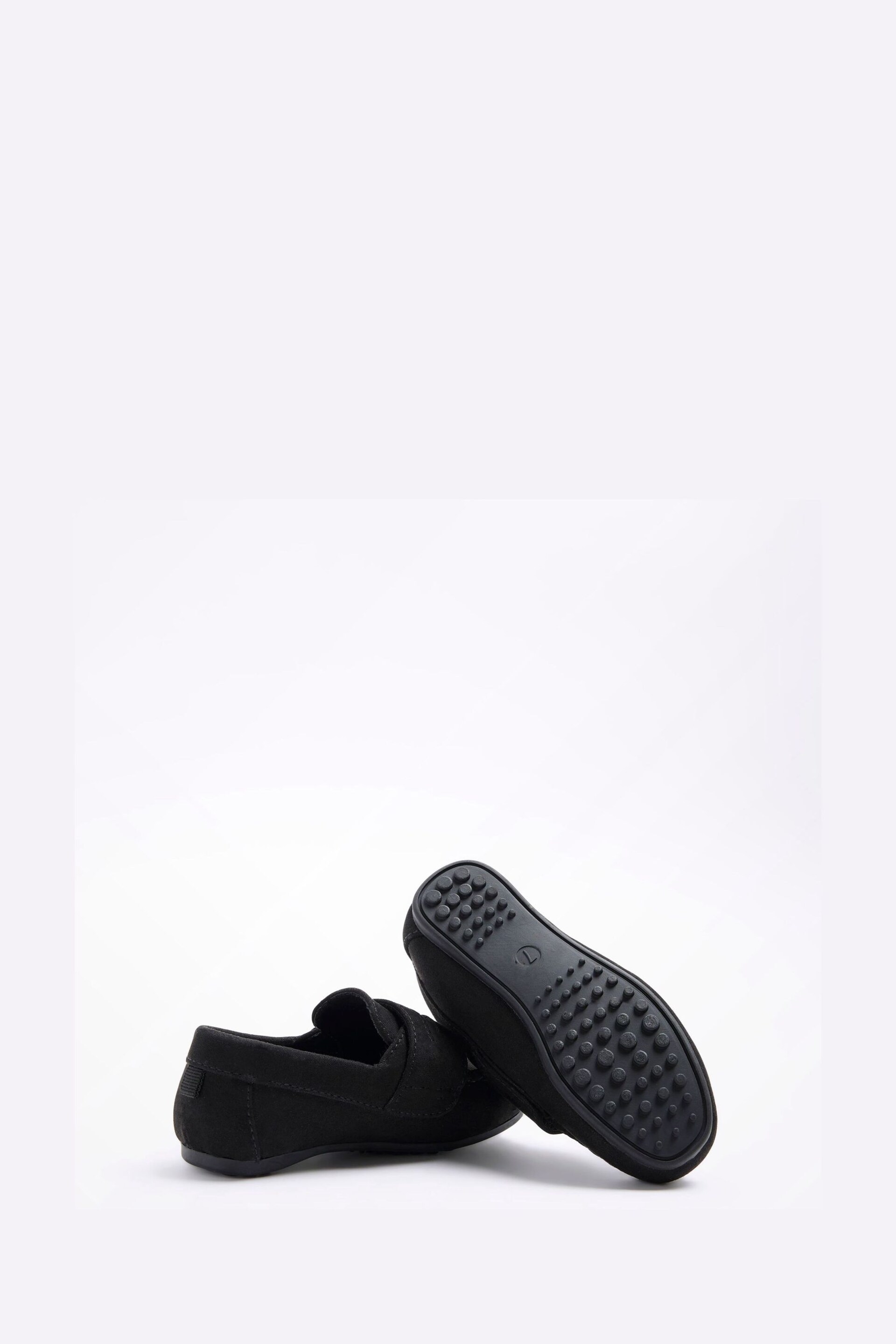 River Island Black Boys Velcro Loafers - Image 4 of 4