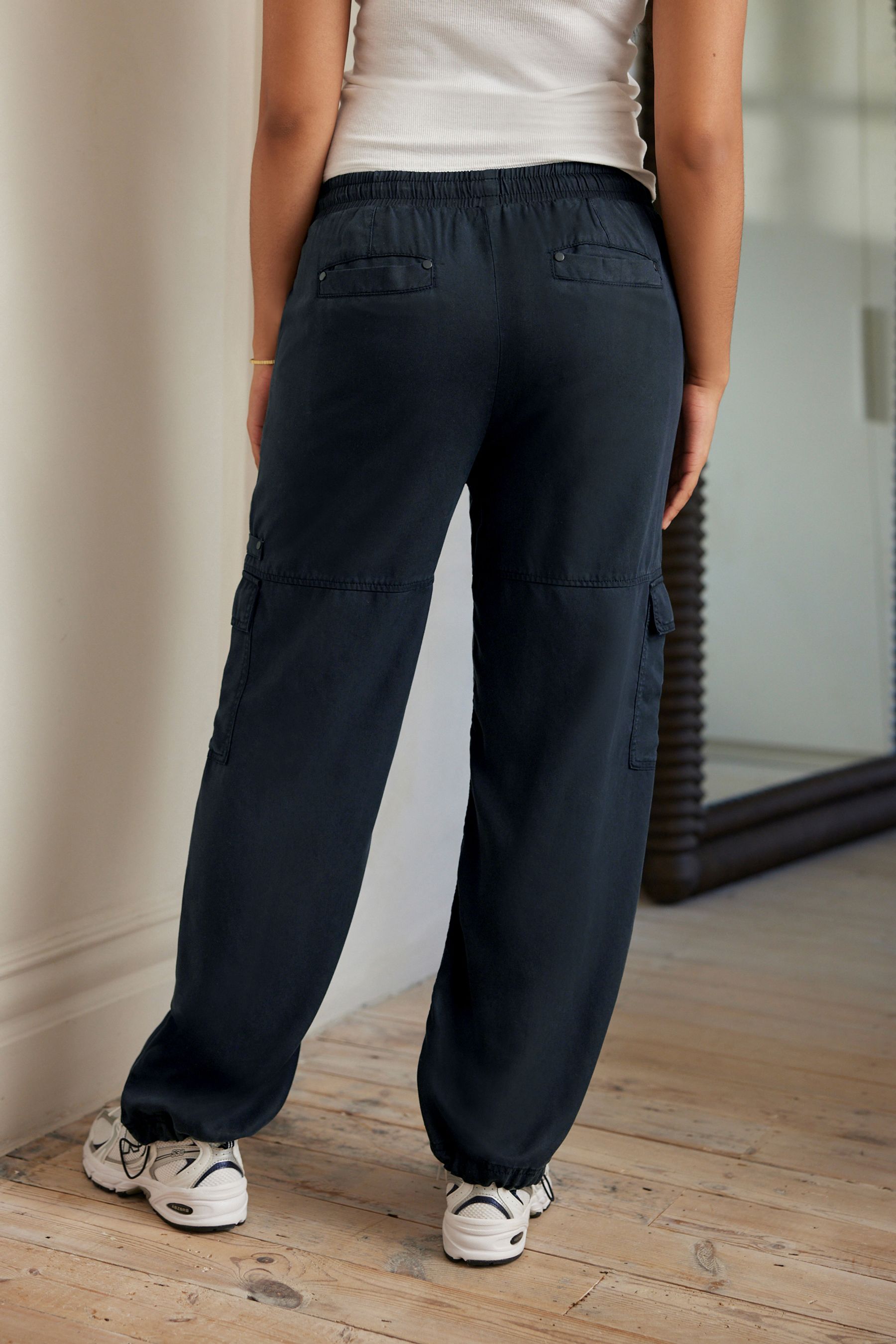 Buy Navy Blue Cargo Combat Trousers from the Next UK online shop