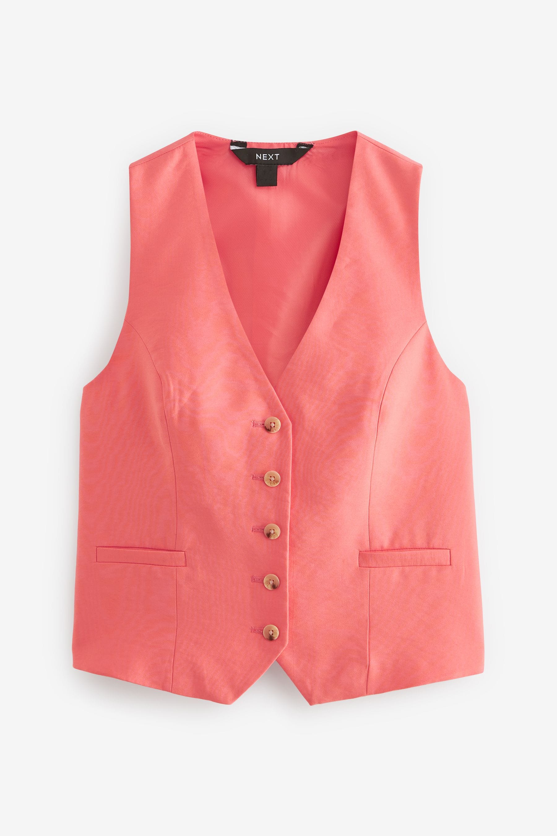 Coral waistcoat top