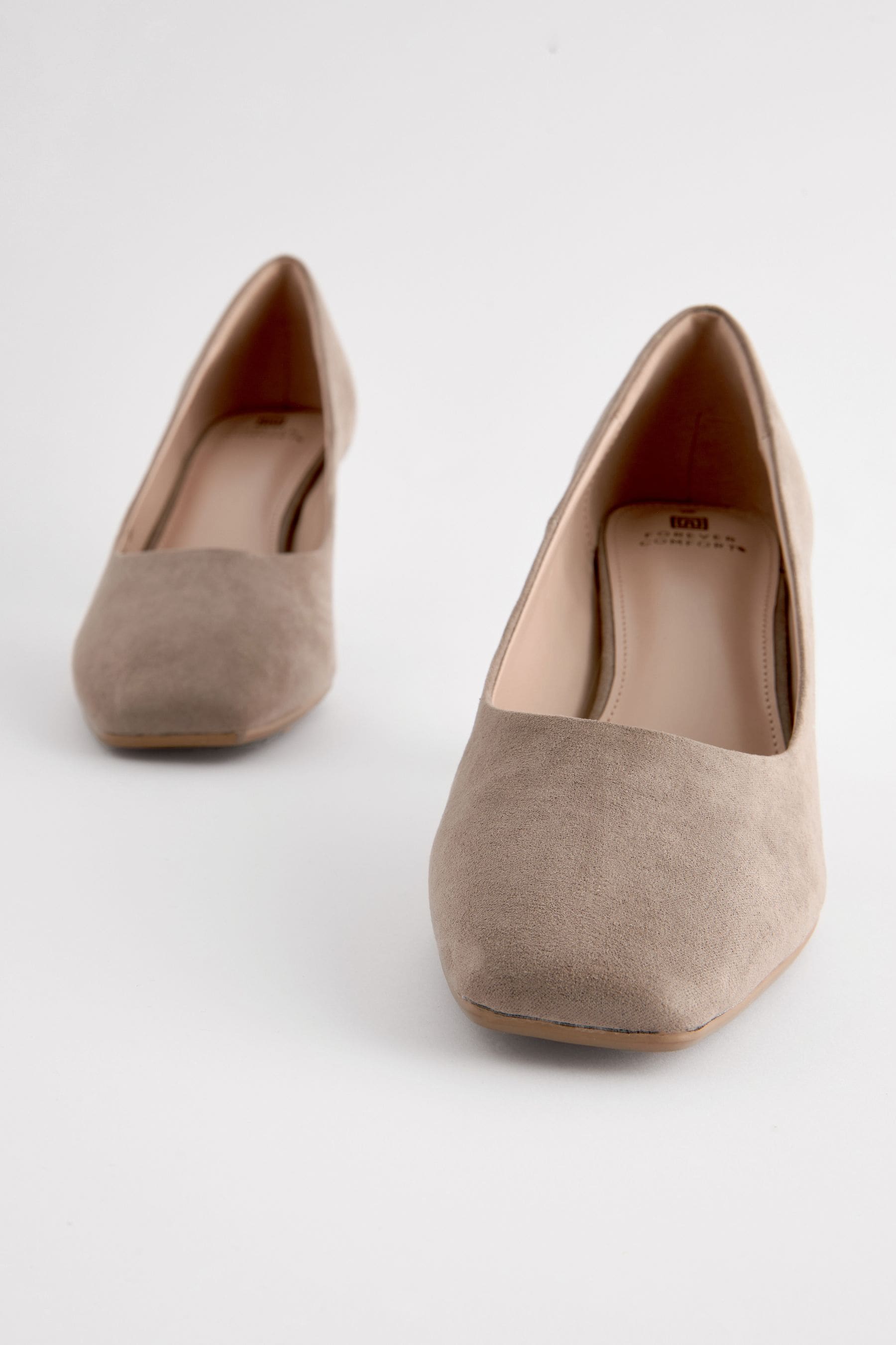Mink suede court shoes sales
