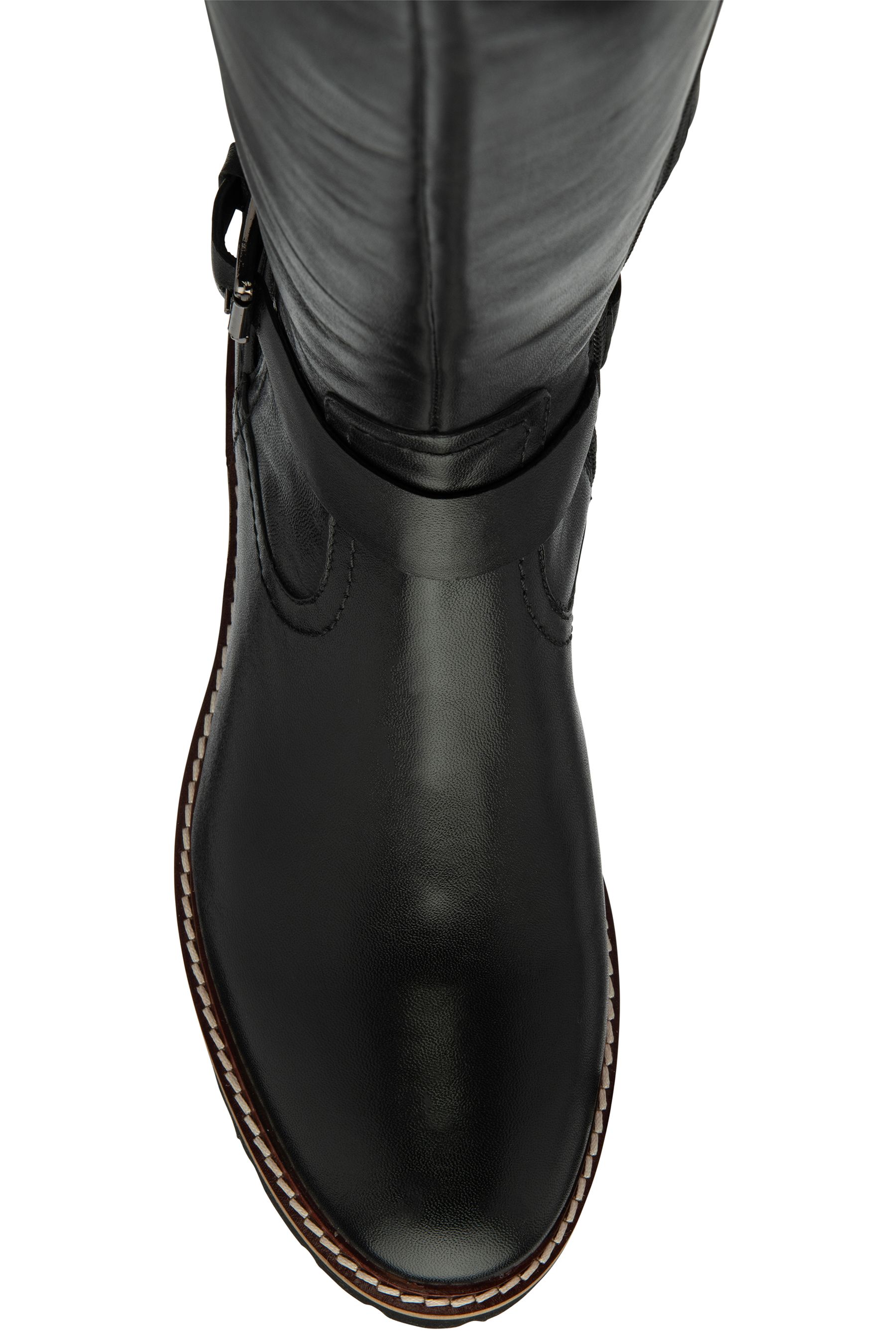 Buy Lotus Black Leg Boots from Next Luxembourg