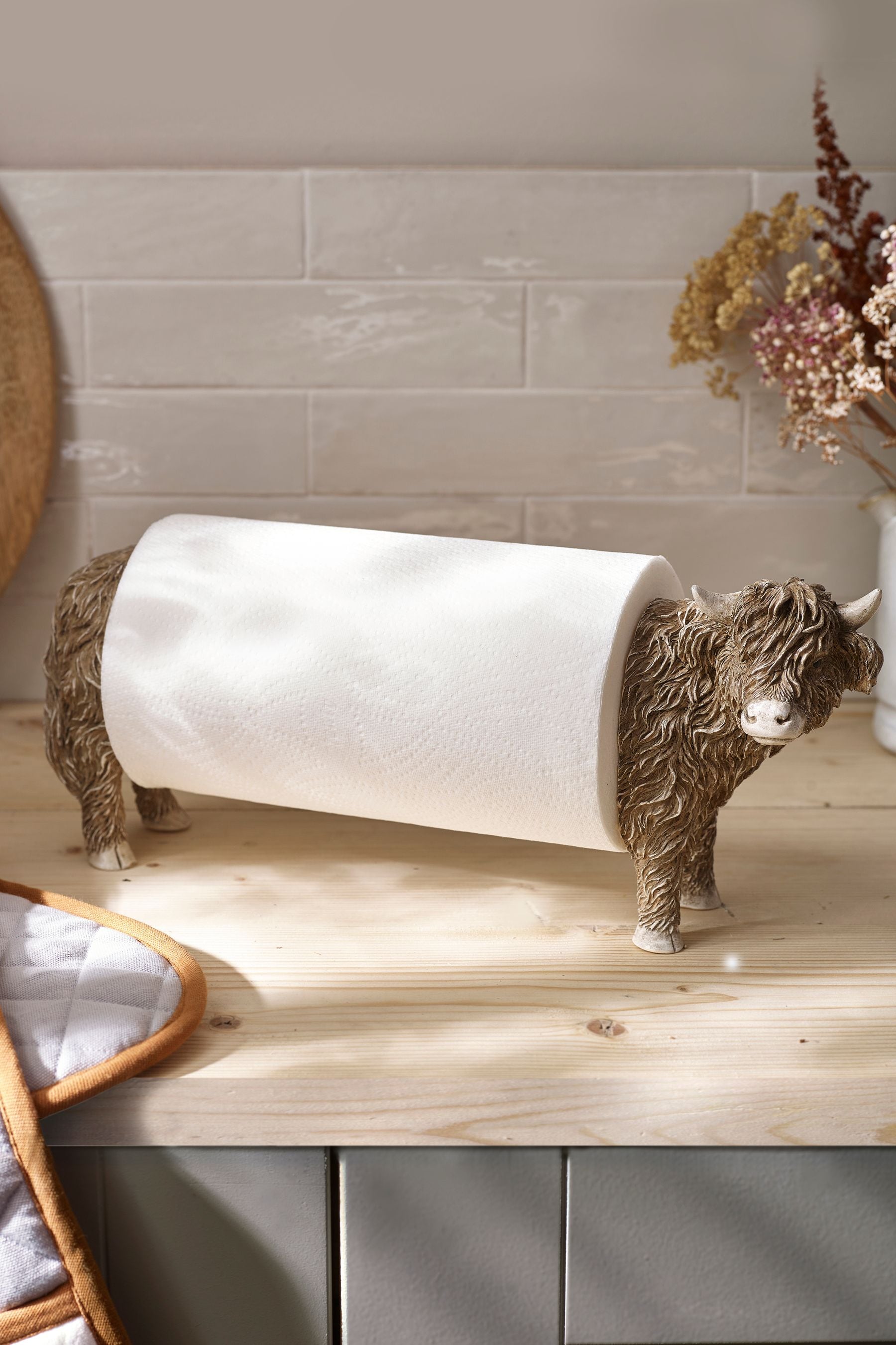 Buy Natural Hamish Kitchen Roll Holder from the Next UK online shop
