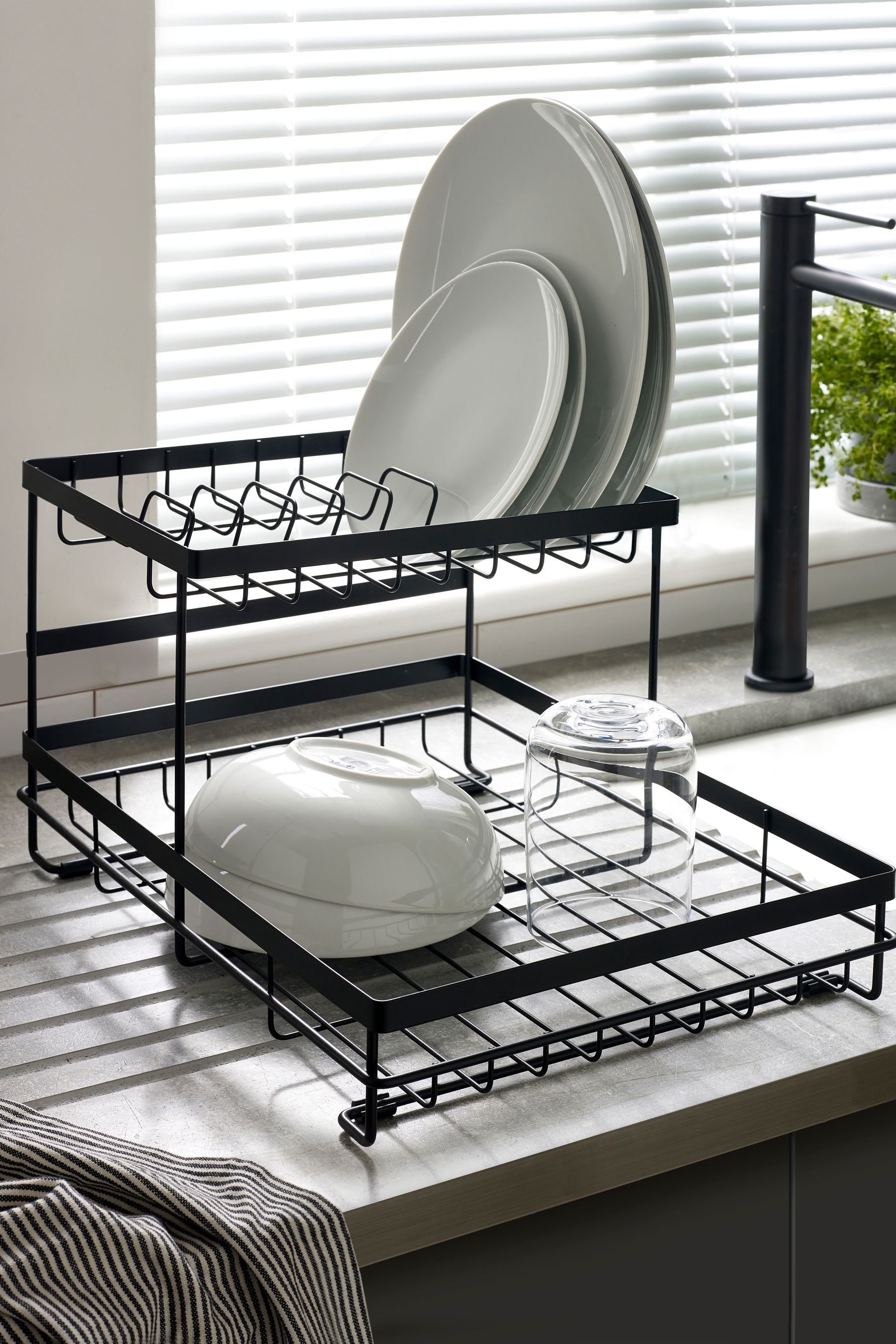 Burgundy dish rack online