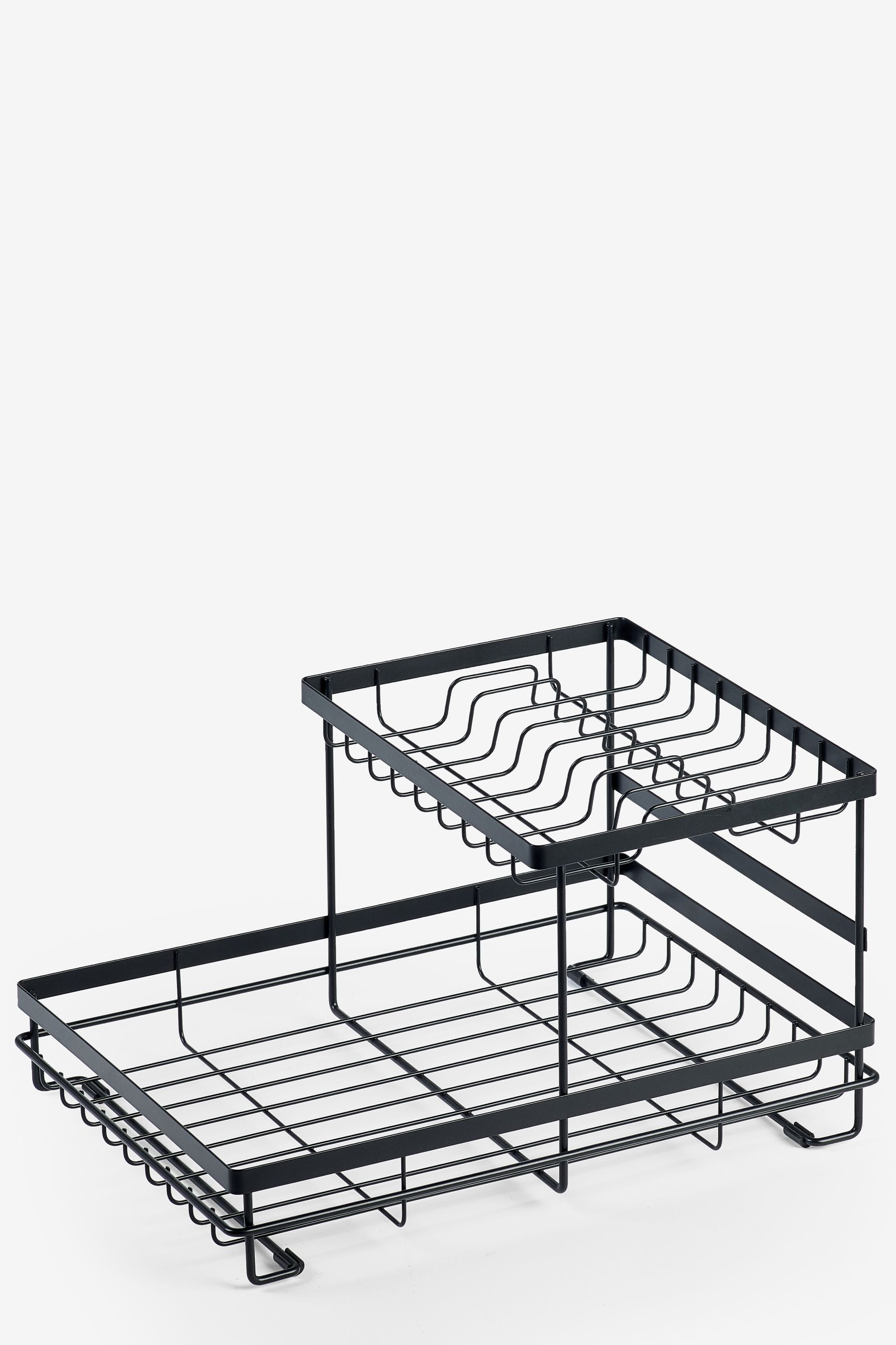 Black Bronx Two Tier Dish Drainer