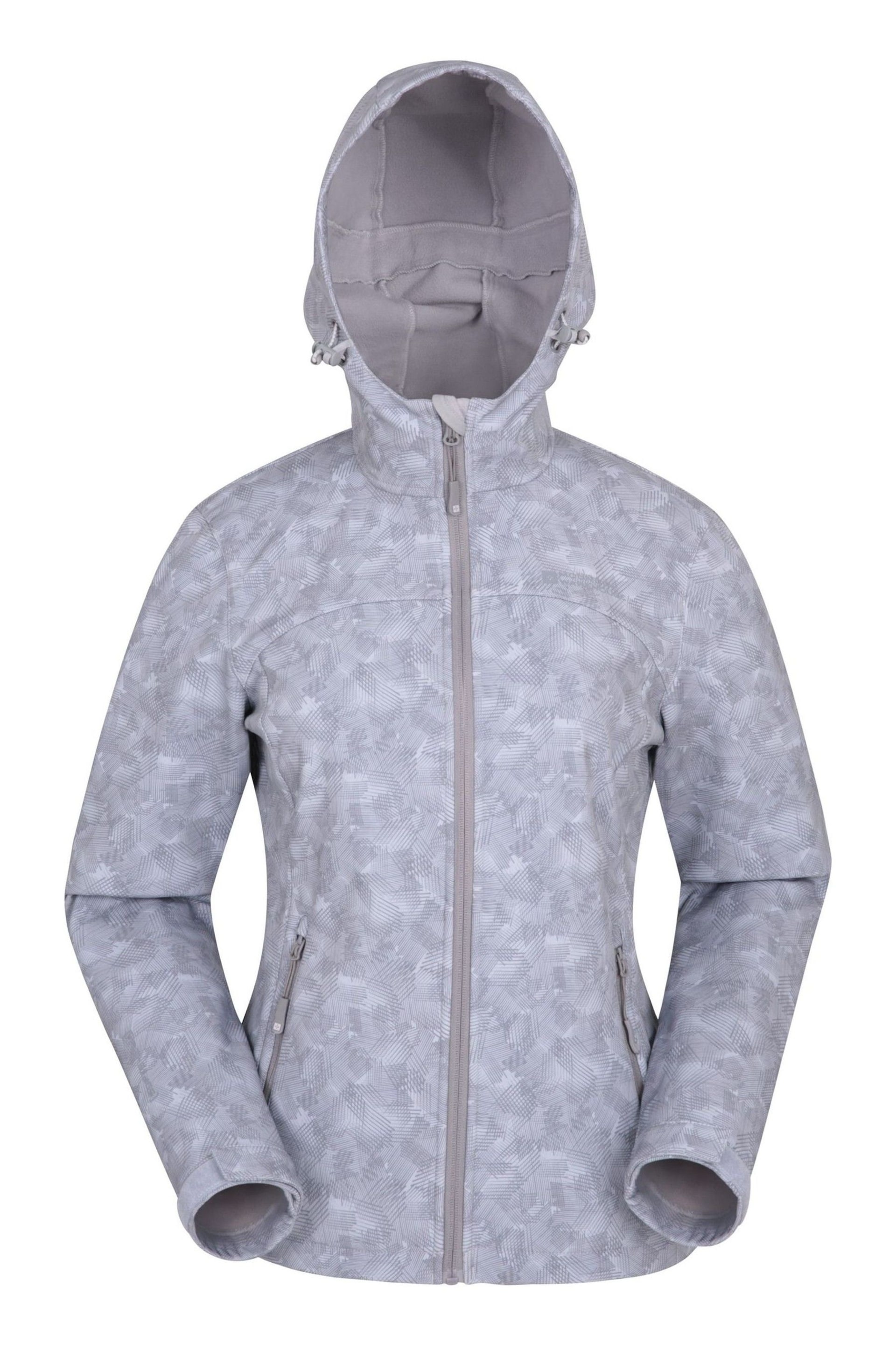 Mountain Warehouse Grey Exodus Womens Softshell Jacket - Image 1 of 5