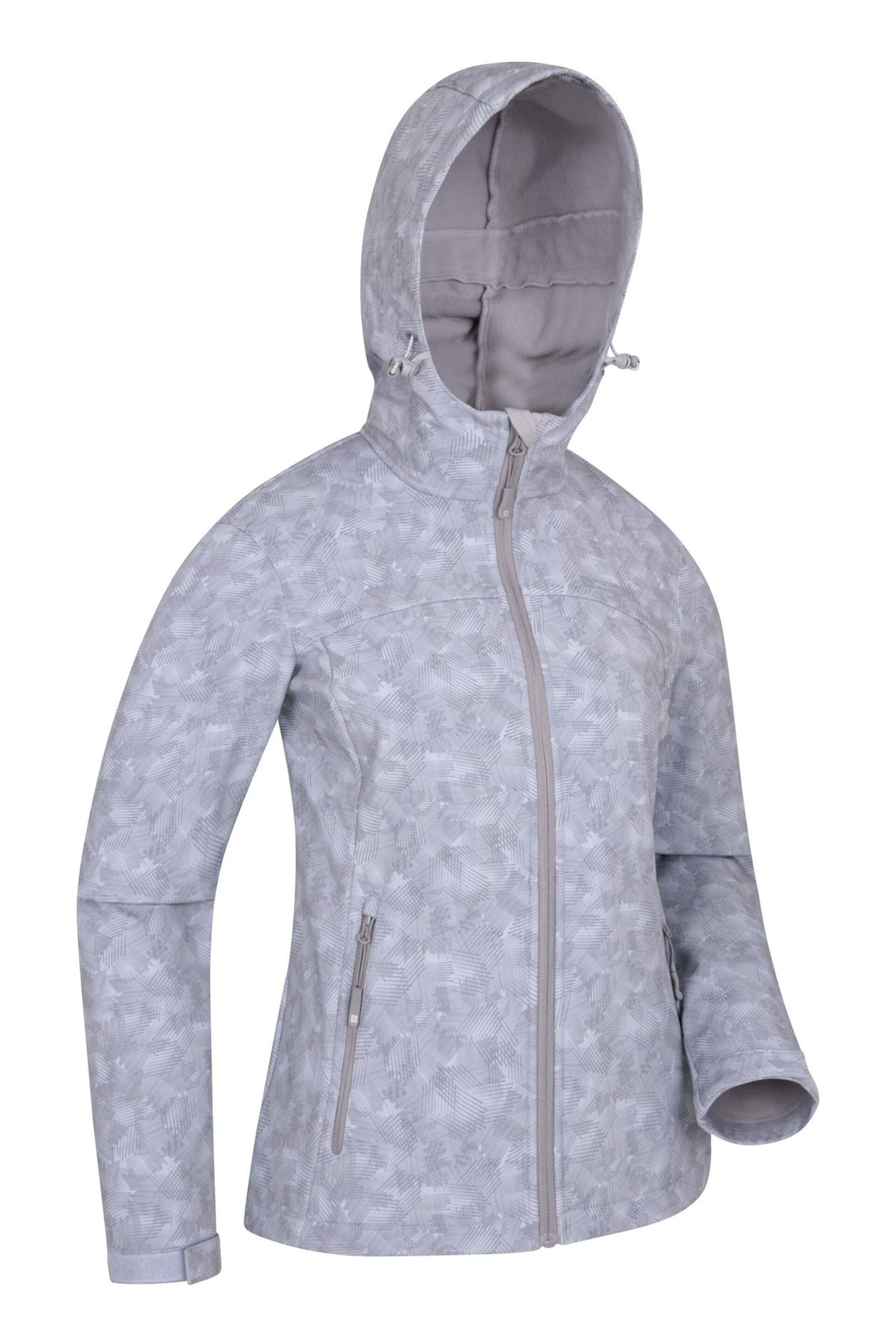 Mountain Warehouse Grey Exodus Womens Softshell Jacket - Image 2 of 5