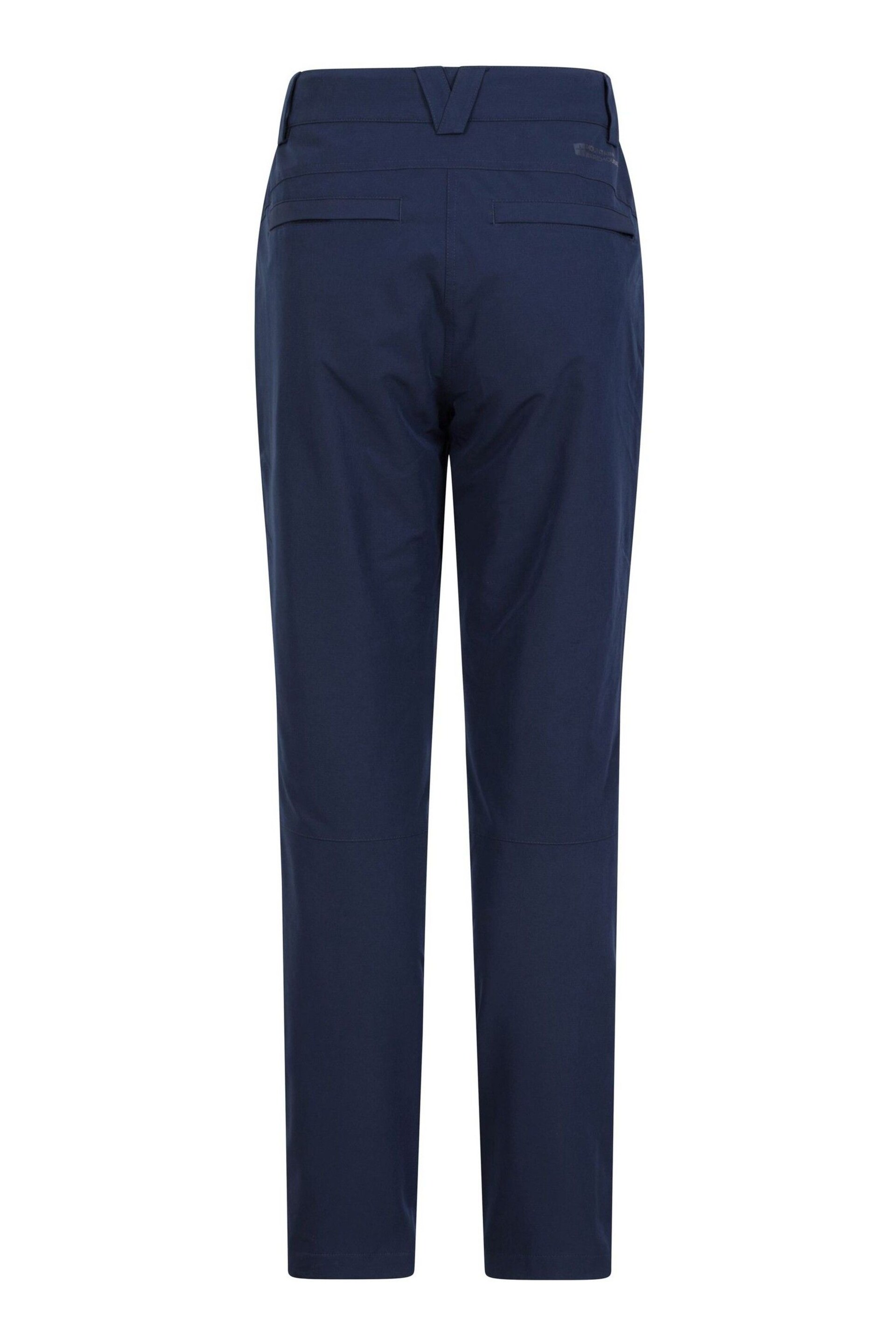 Mountain Warehouse Blue Womens Arctic II Thermal Fleece Lined Trousers - Image 3 of 5