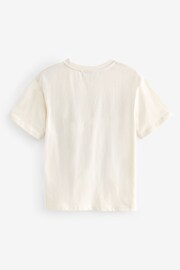 White Selena Gomez Oversized License T-Shirt (3-16yrs) - Image 7 of 8