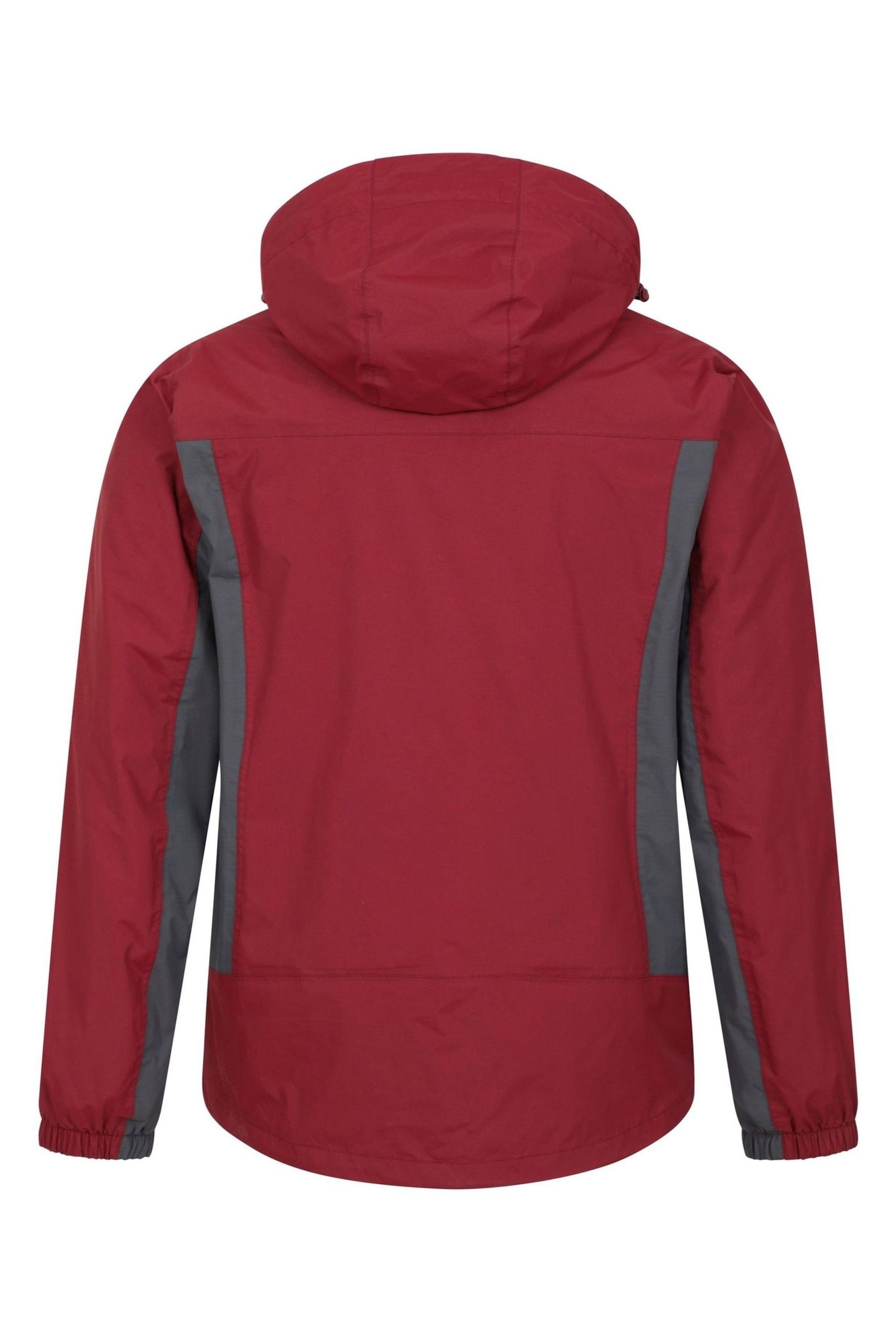 Mountain Warehouse Red Mens Thunderstorm Waterproof 3-In-1 Jacket - Image 4 of 5