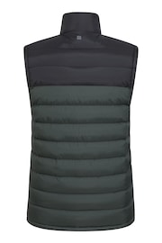 Mountain Warehouse Green Seasons II Mens Water Resistant Padded Gilet - Image 3 of 5