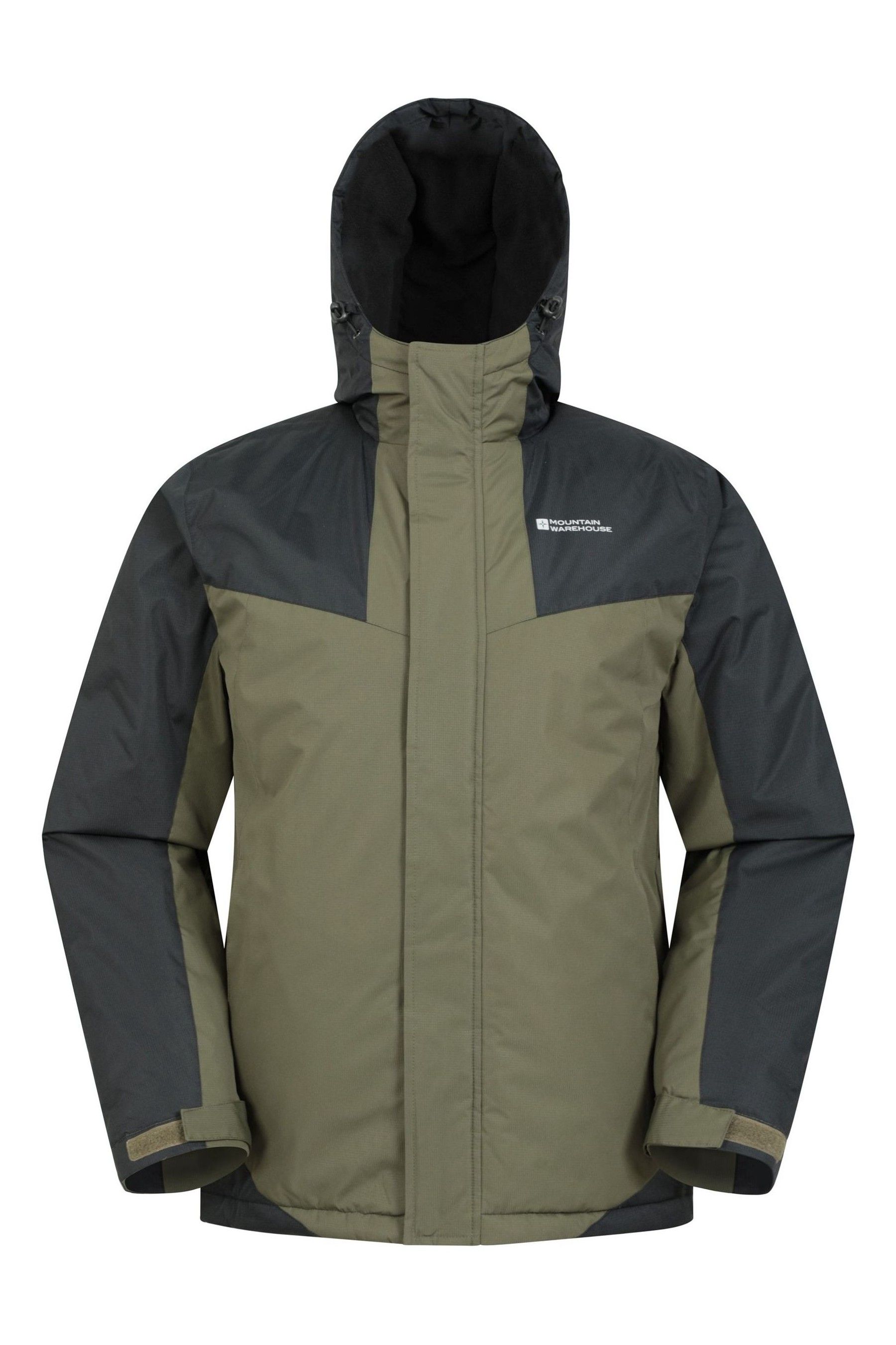 Buy Mountain Warehouse Green Dusk III Mens Water Resistant Ski Jacket from Next Luxembourg