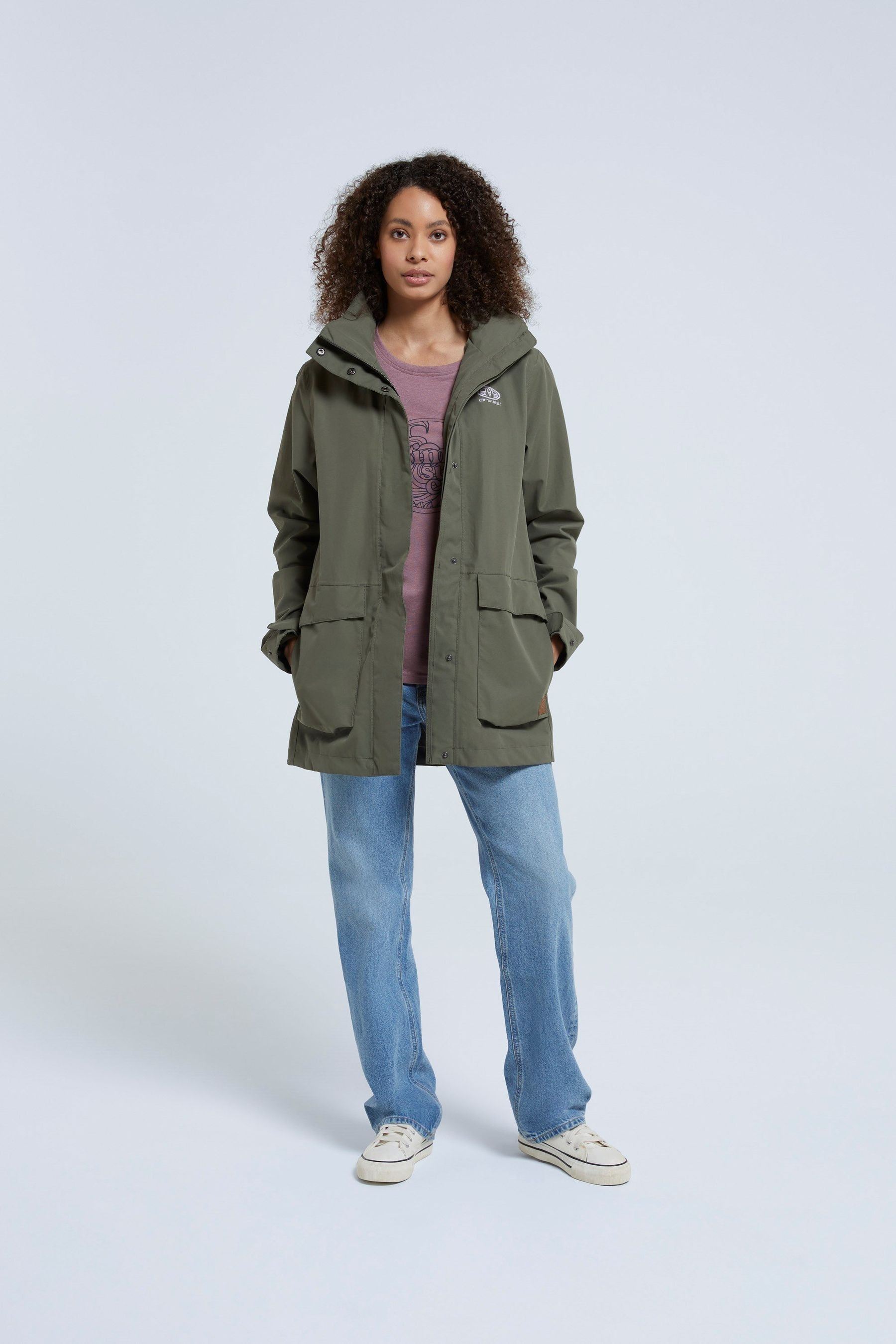 Recycled waterproof jacket sale