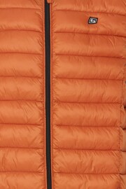 Blend Brown Lightweight Romsey Puffer Gilet - Image 5 of 5