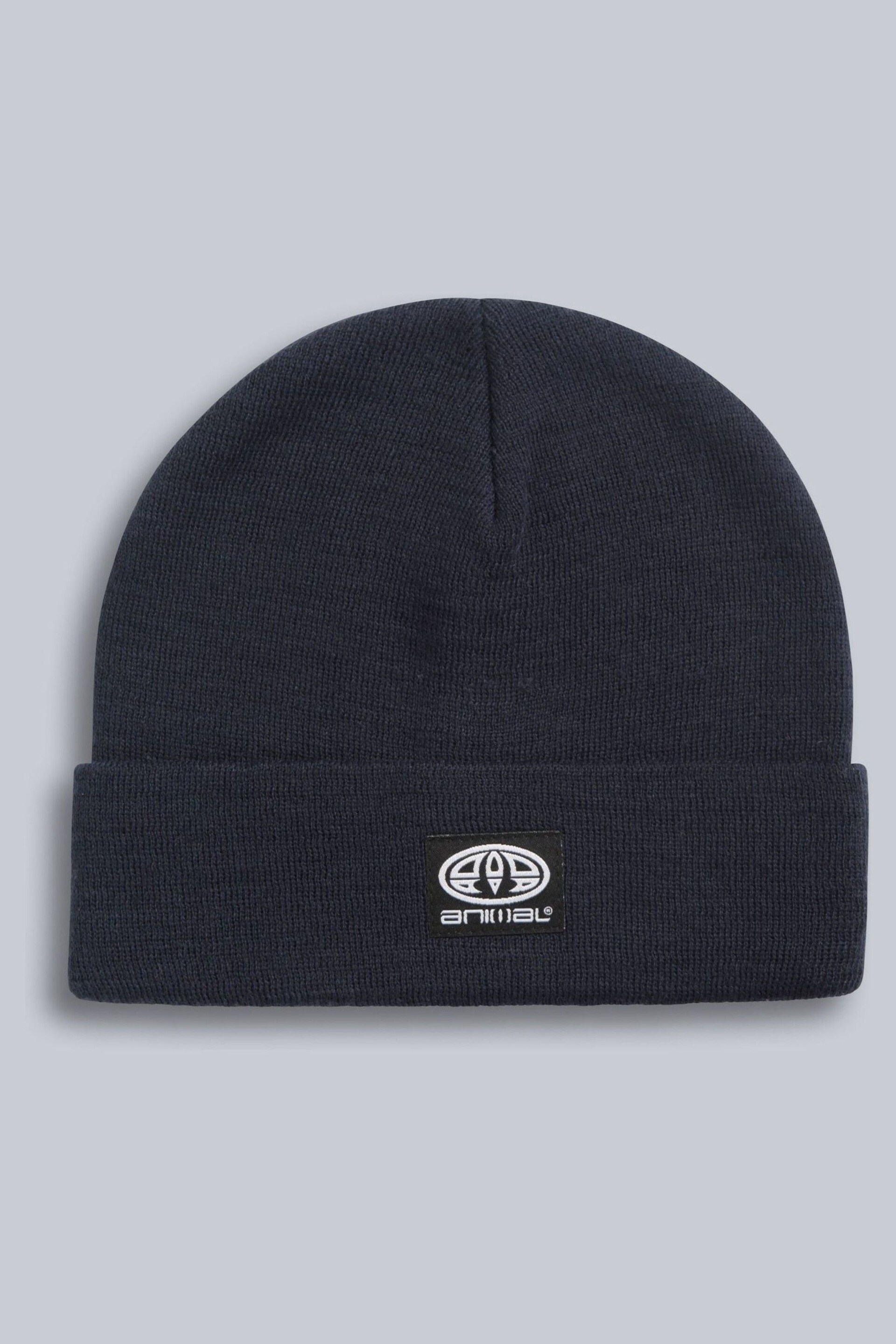 Animal Mens Blue Harley Beanie - Image 1 of 3