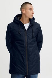 Blend Blue Classic Parka Jacket - Image 1 of 5