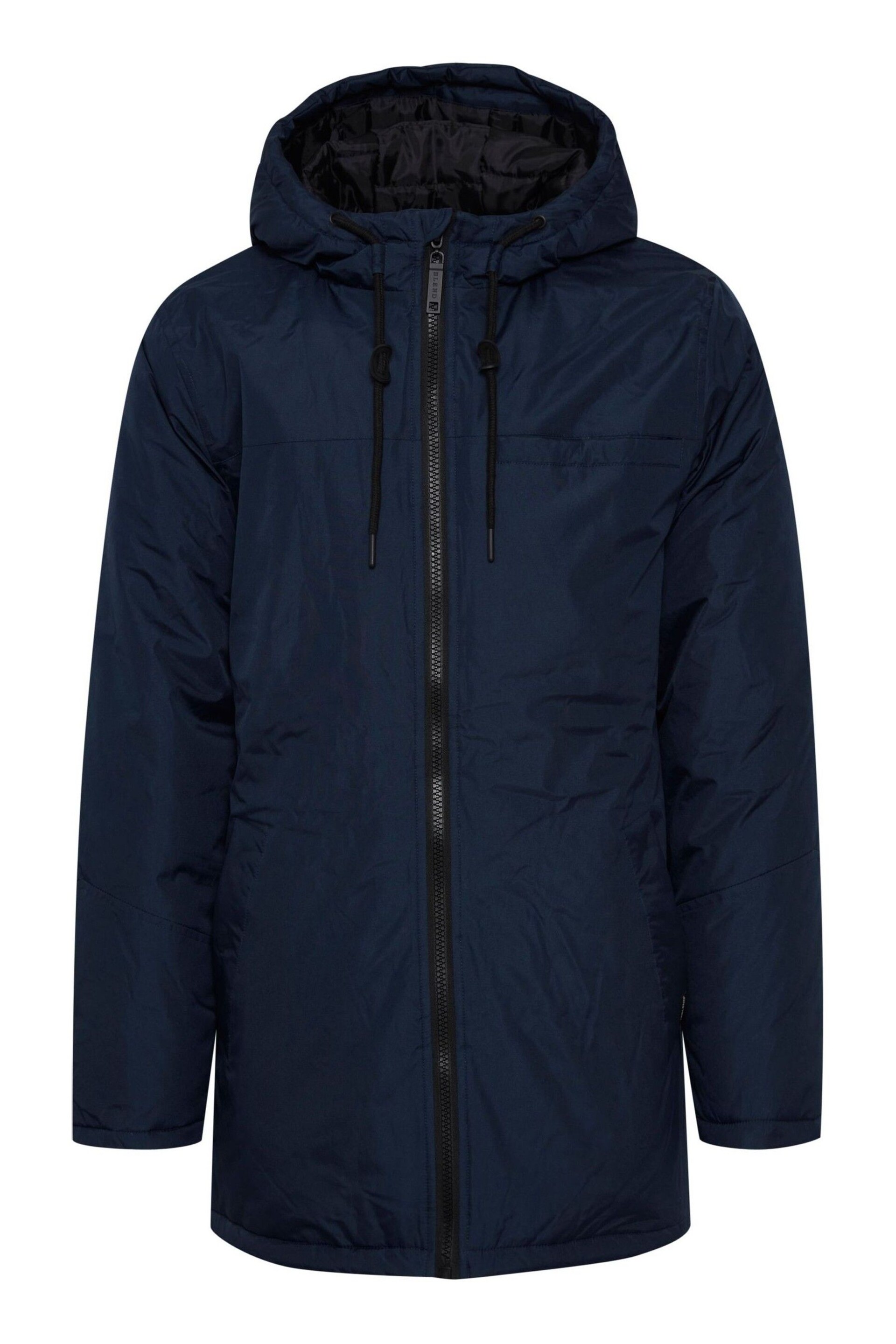 Blend Blue Classic Parka Jacket - Image 4 of 5