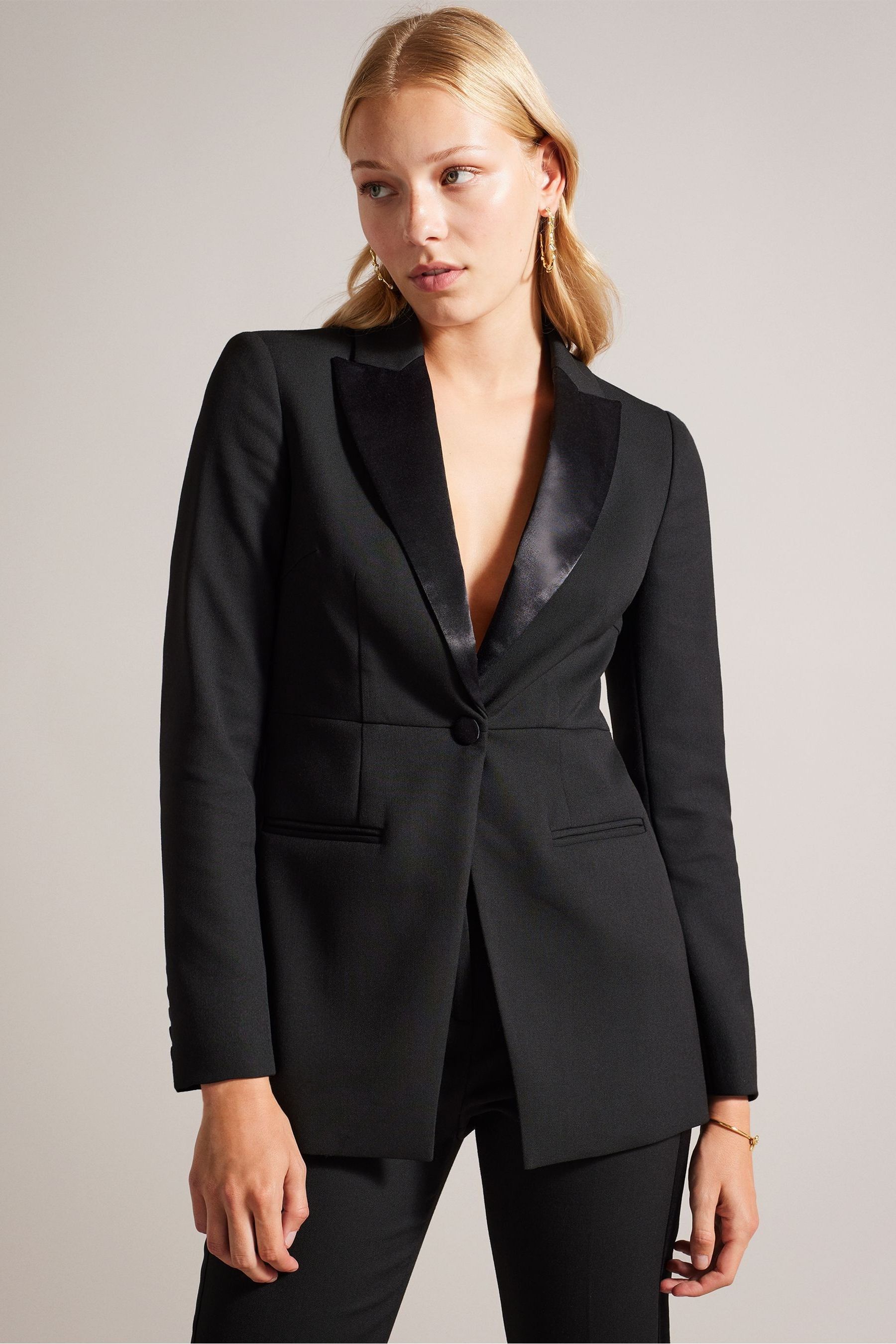 Ted baker black blazer outlet