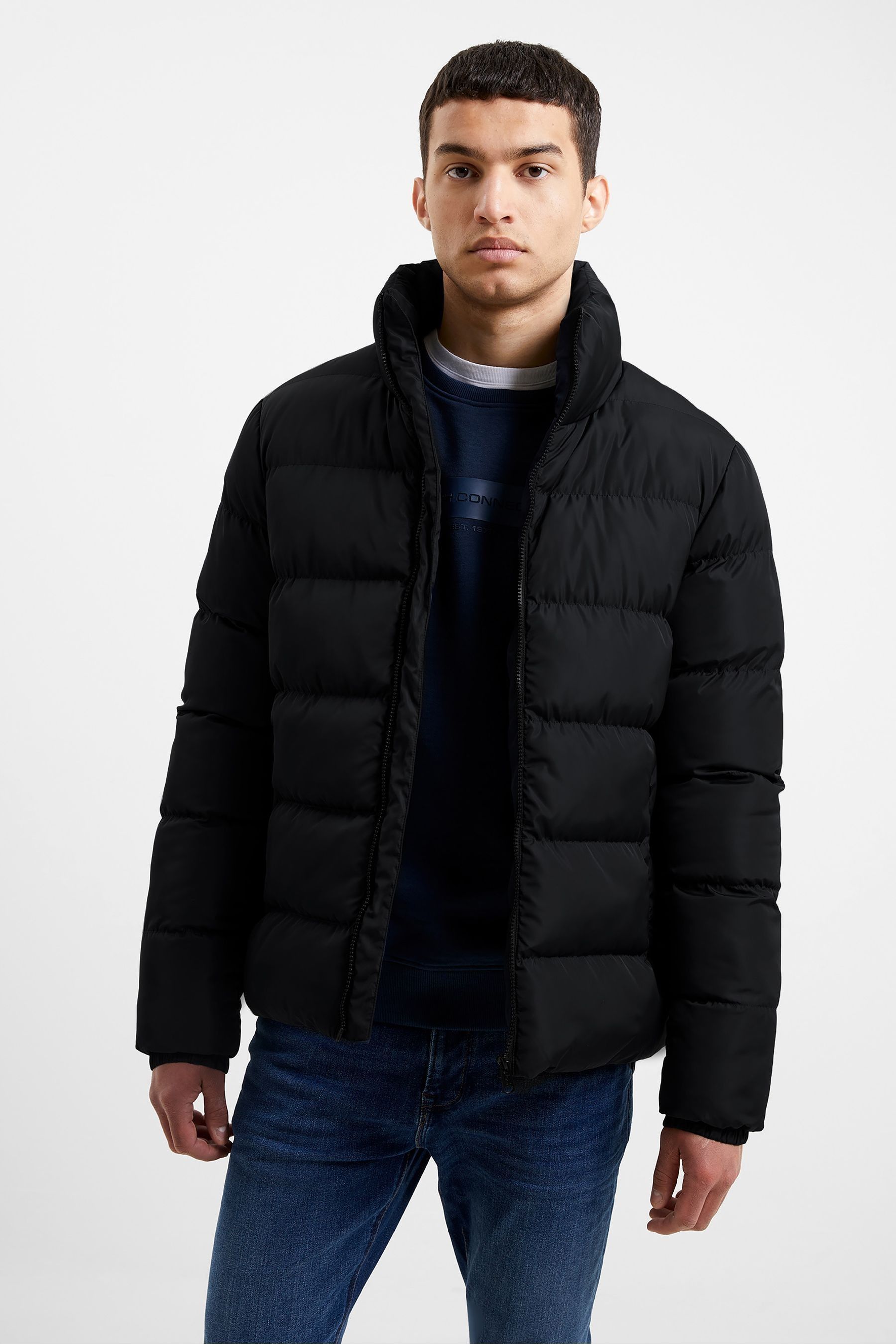 French connection black puffer jacket hotsell