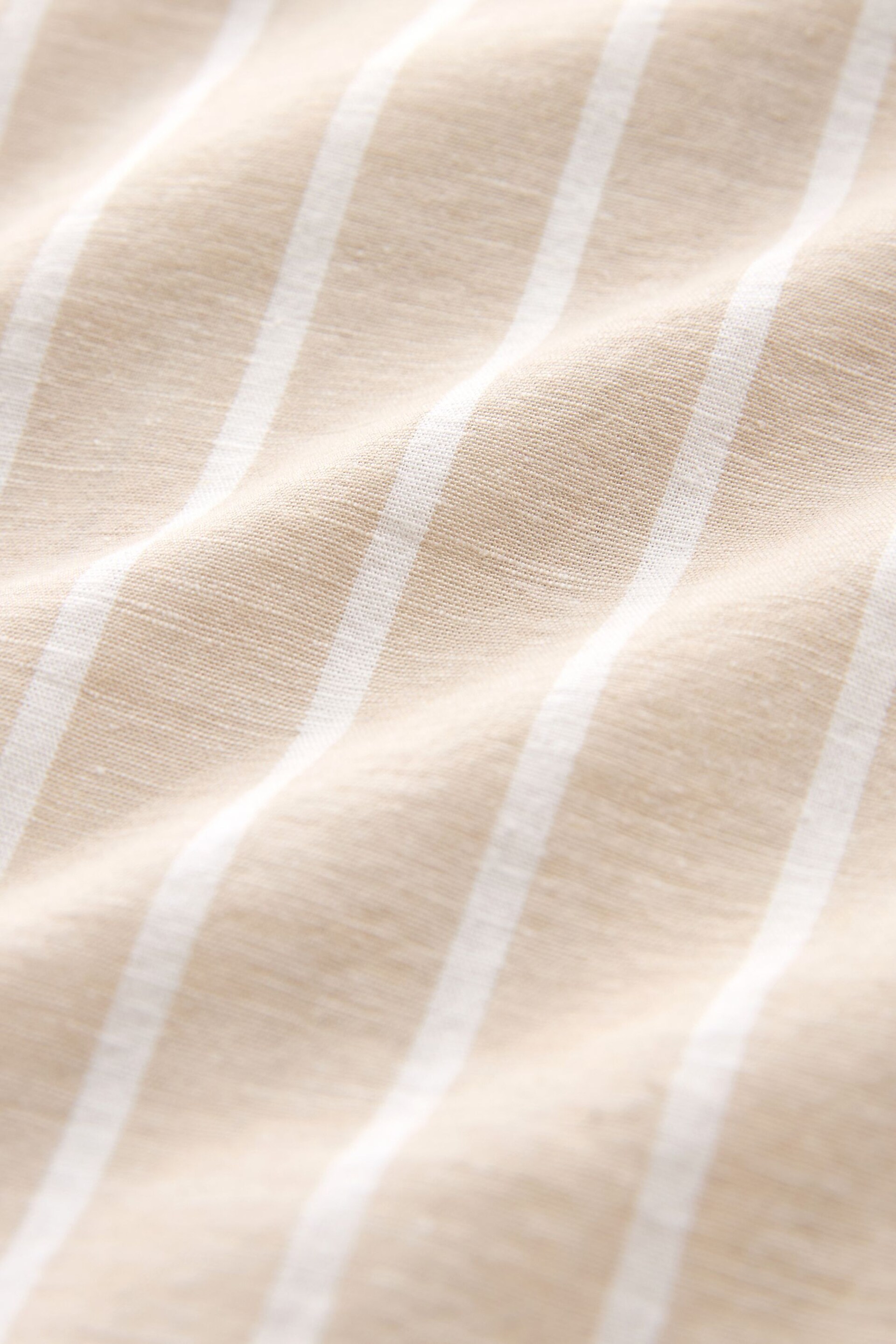 Stone Stripe Button Down Short Woven Pyjamas (9mths-8yrs) - Image 9 of 9