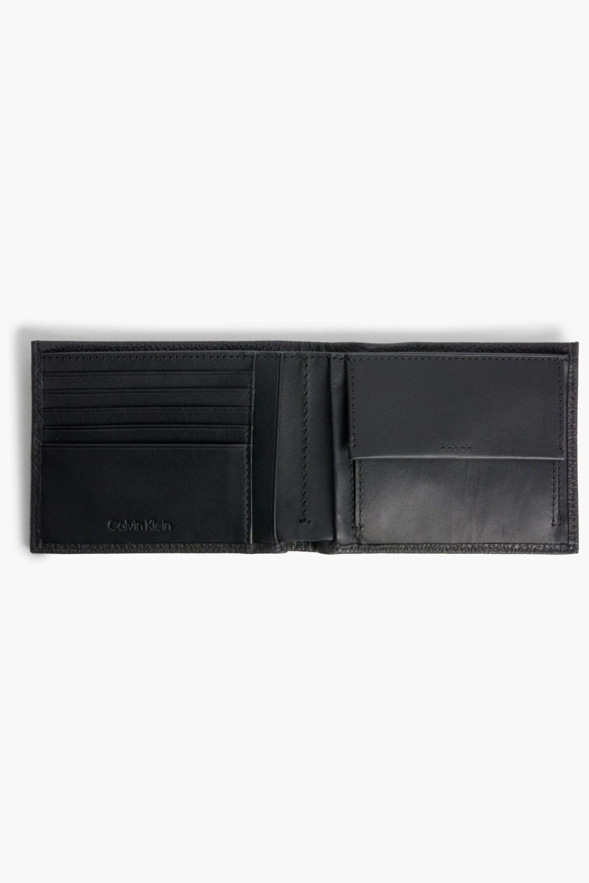 Calvin Klein Black Warmth Leather Bifold Wallet - Image 3 of 3