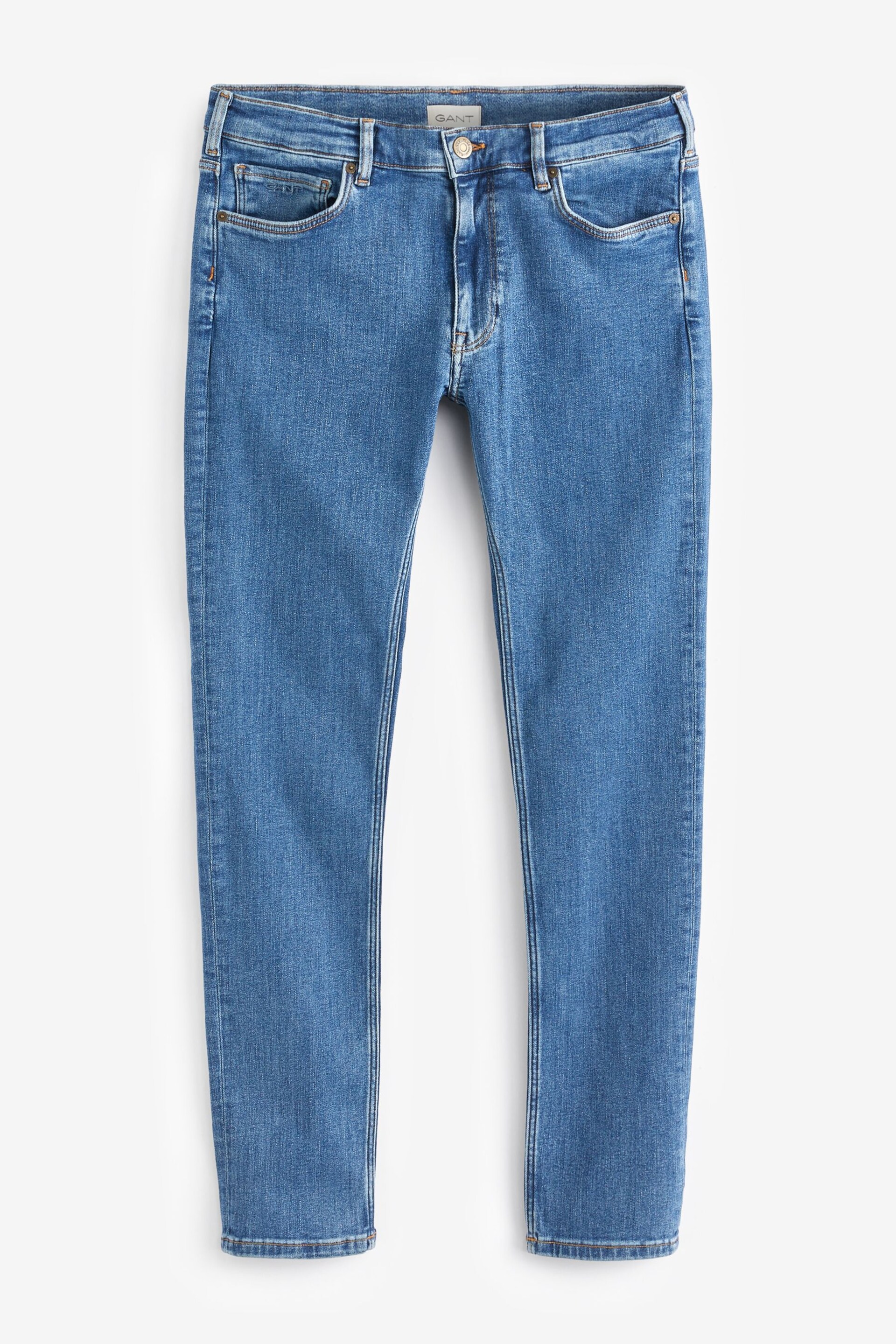 GANT Blue Teen Boys Slim Fit Jeans - Image 1 of 3