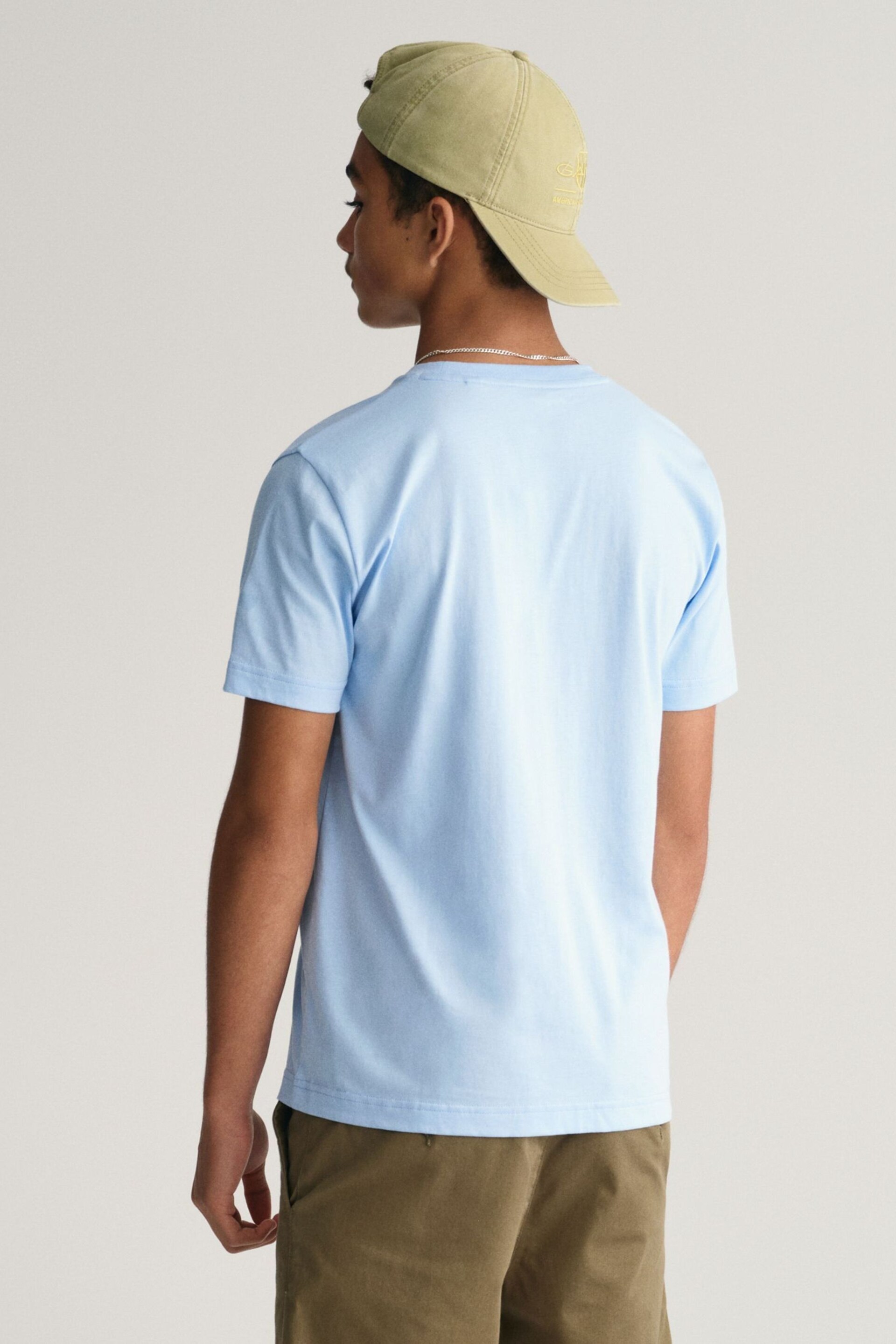 GANT Blue Archive Shield Teens T-Shirt - Image 2 of 5