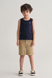 GANT Kids Regular Fit Chino Shorts - Image 5 of 11