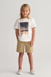 GANT Kids Regular Fit Chino Shorts - Image 6 of 11