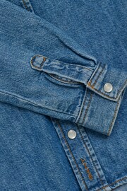 GANT Kids Blue Denim Shirt - Image 4 of 5