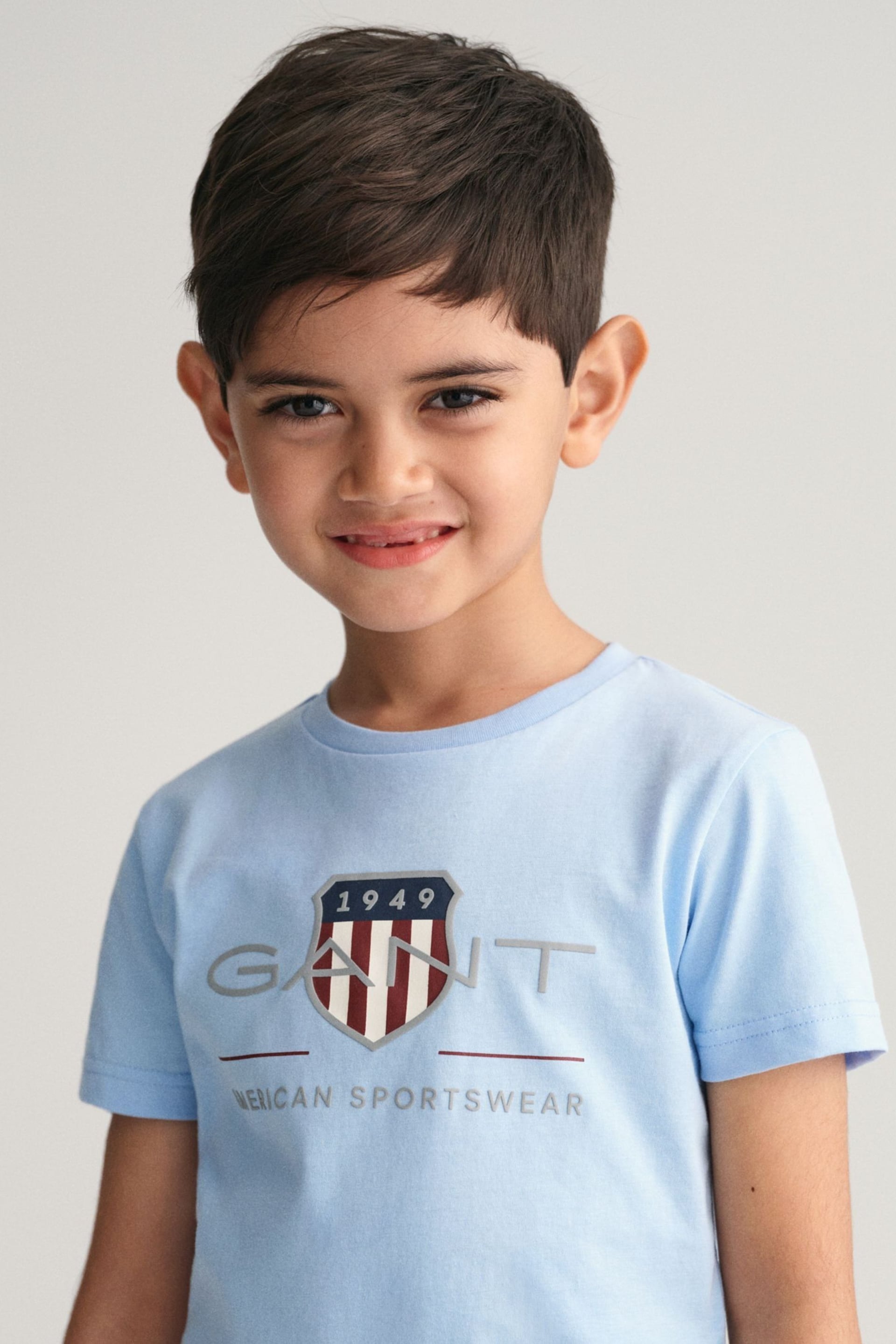 GANT Kids Archive Shield T-Shirt - Image 4 of 6