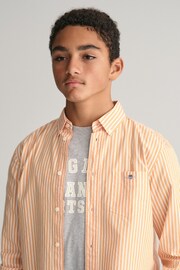 GANT Teens Shield Striped Poplin Shirt - Image 4 of 7
